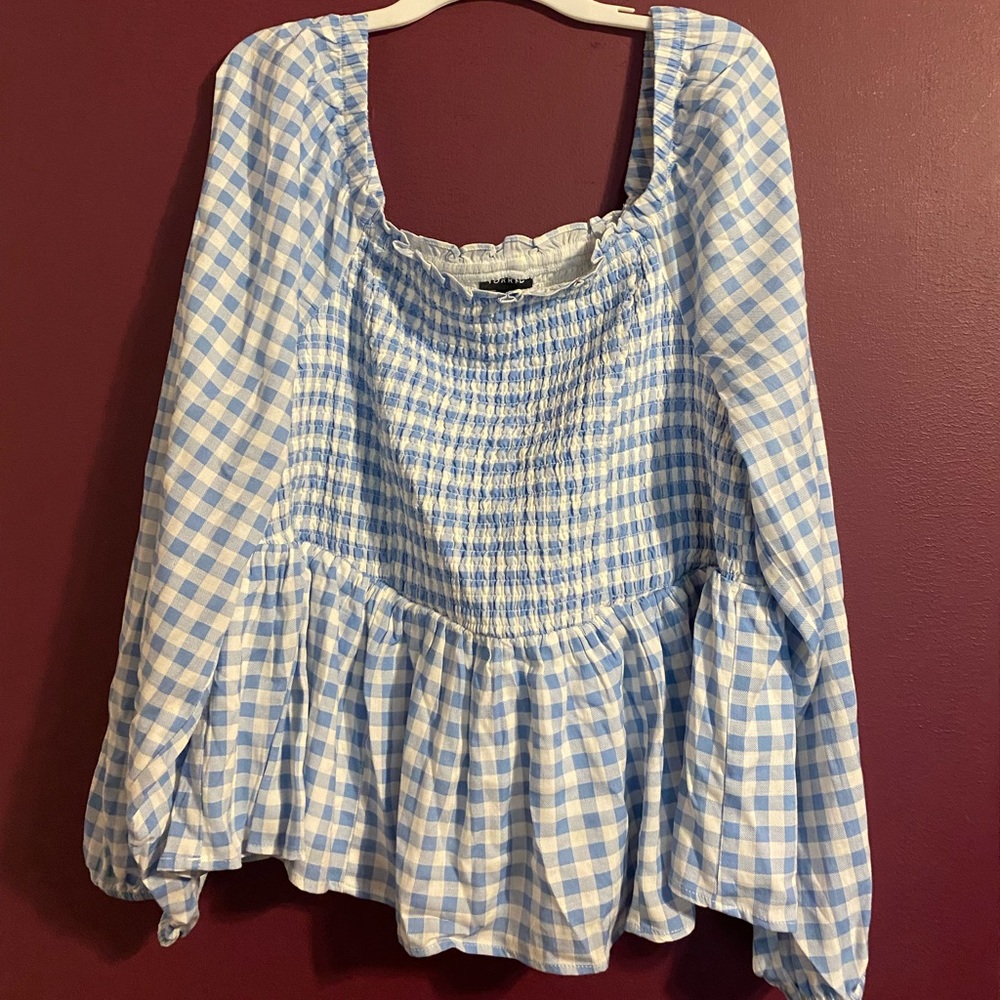 TORRID Long Sleeve Blouse